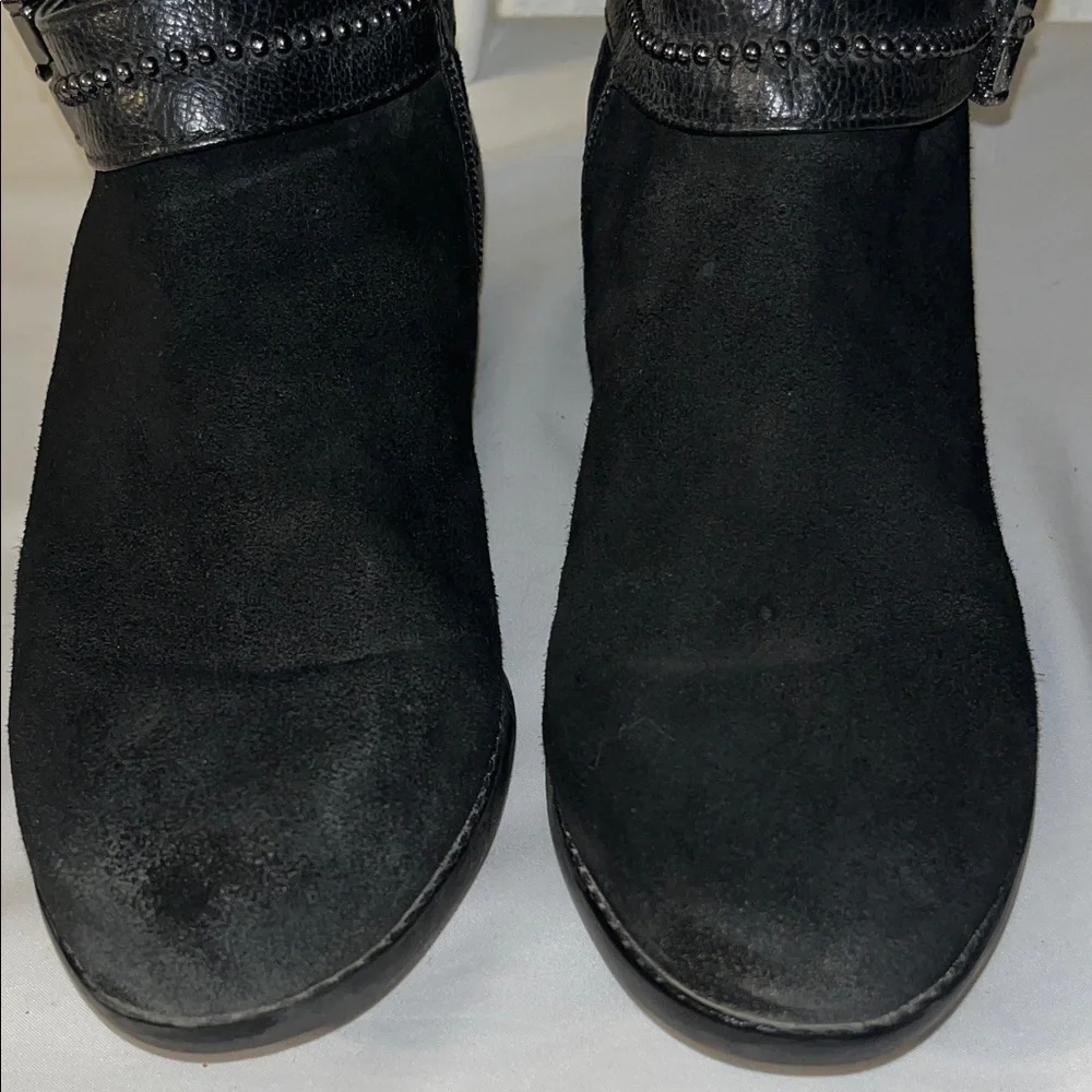 Alex Marie Black Over the Knee   Boots used good condition